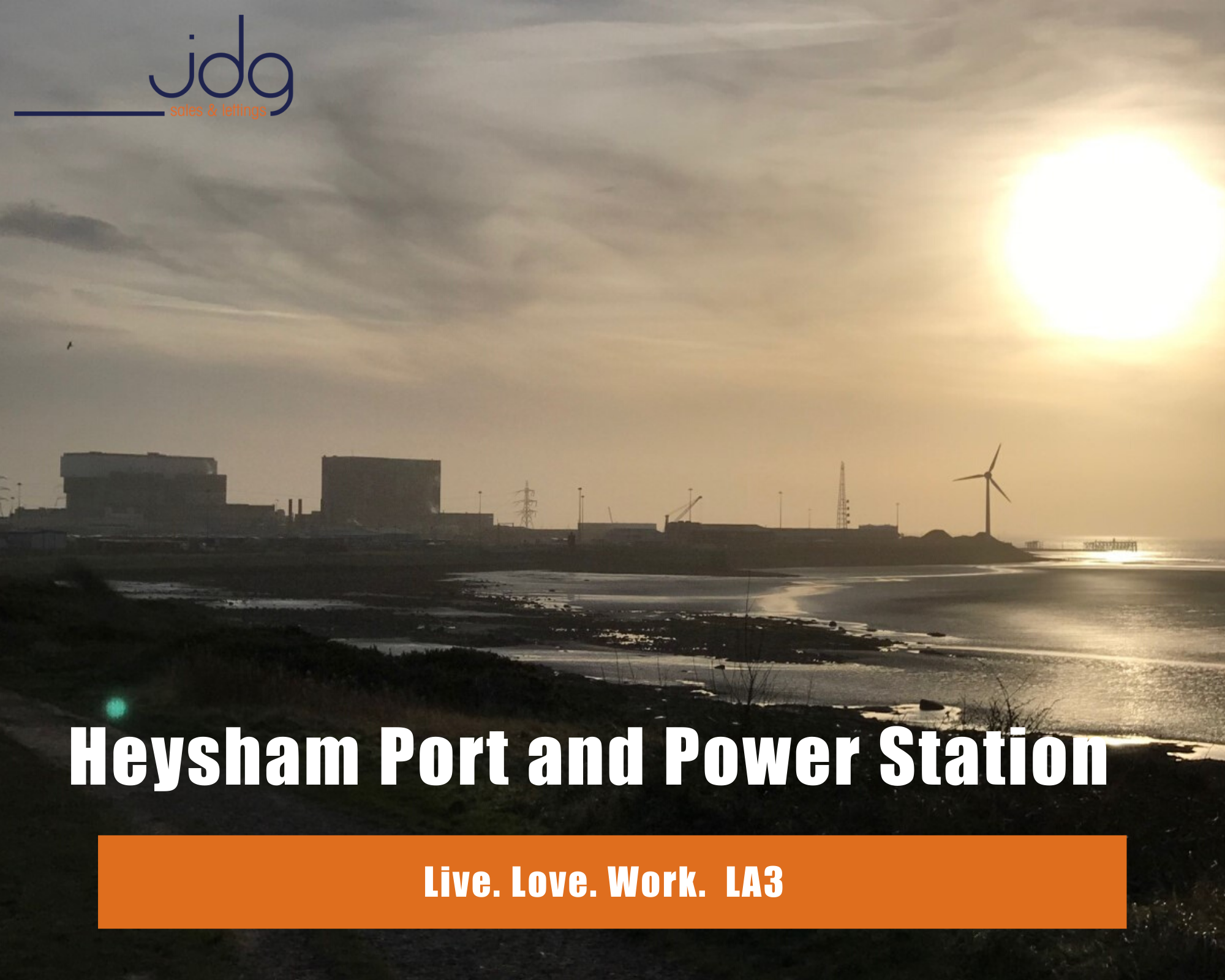 Heysham Port and Power Station