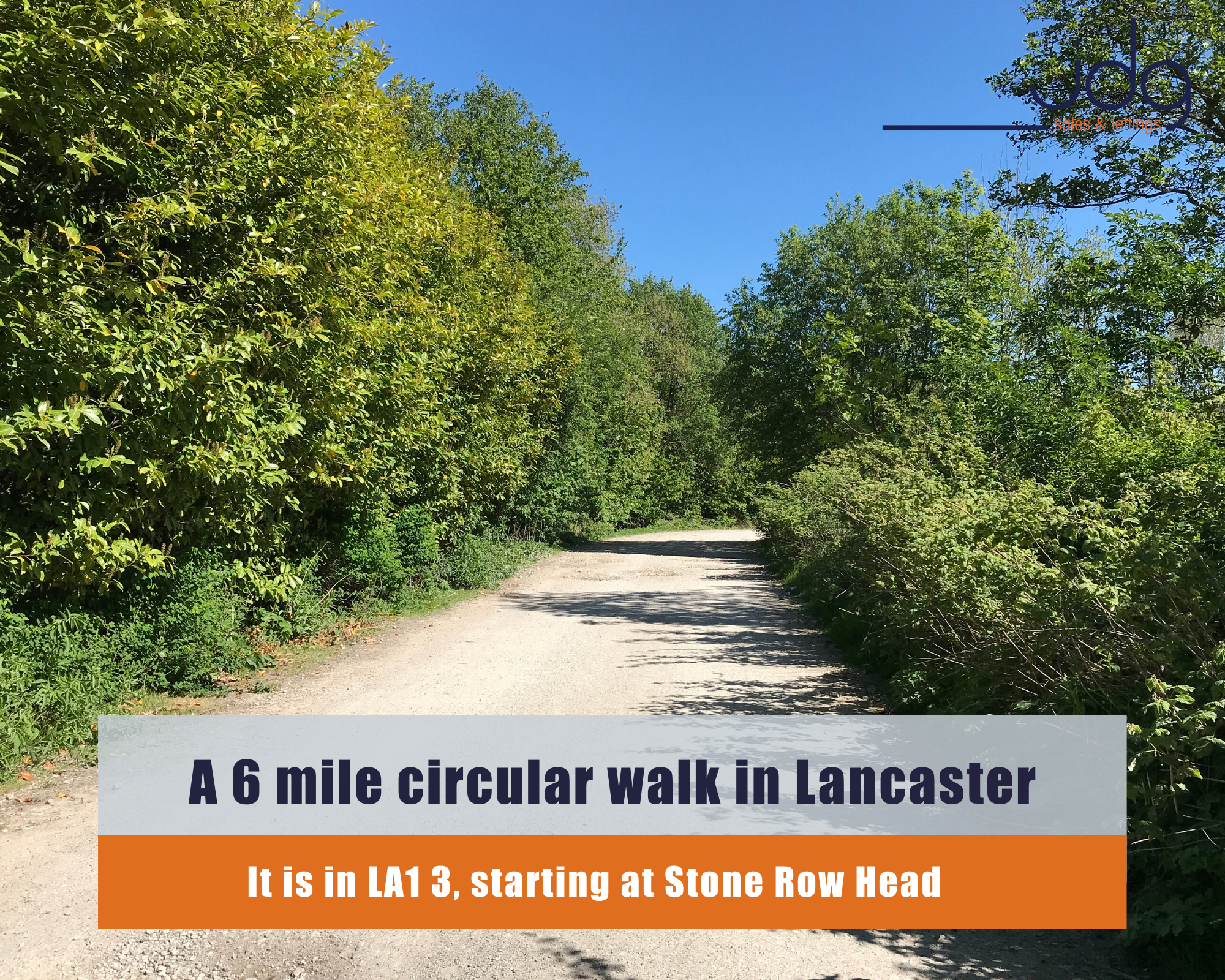A 6 mile circular walk starting and finishing at LA1 3JX – Stone Row Head, Lancaster 