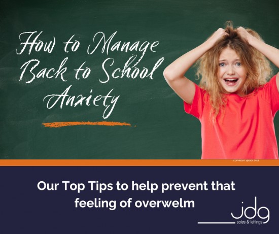 Tips to Help Your Kids Get Over Back to School Jitters 