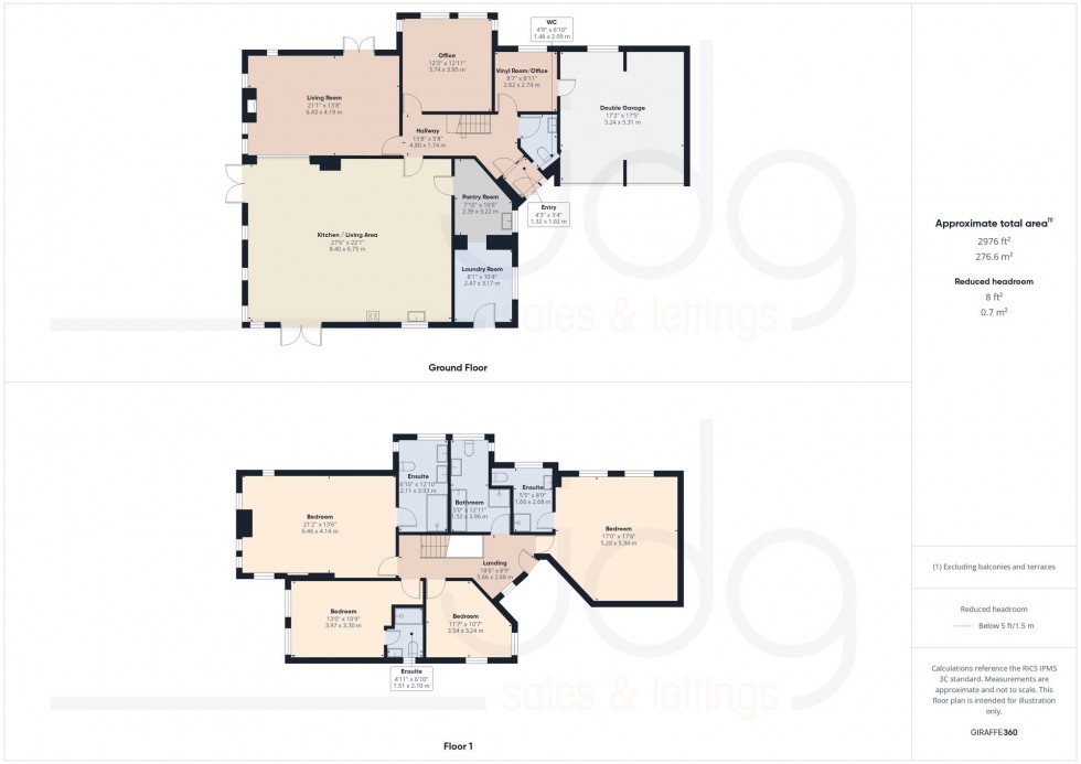 Floorplan for Rennie Court, Lancaster, LA1