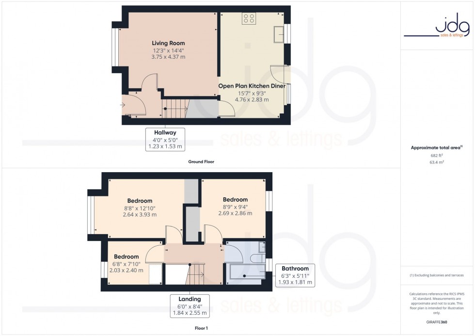 Floorplan for Hastings Road, Lancaster, LA1