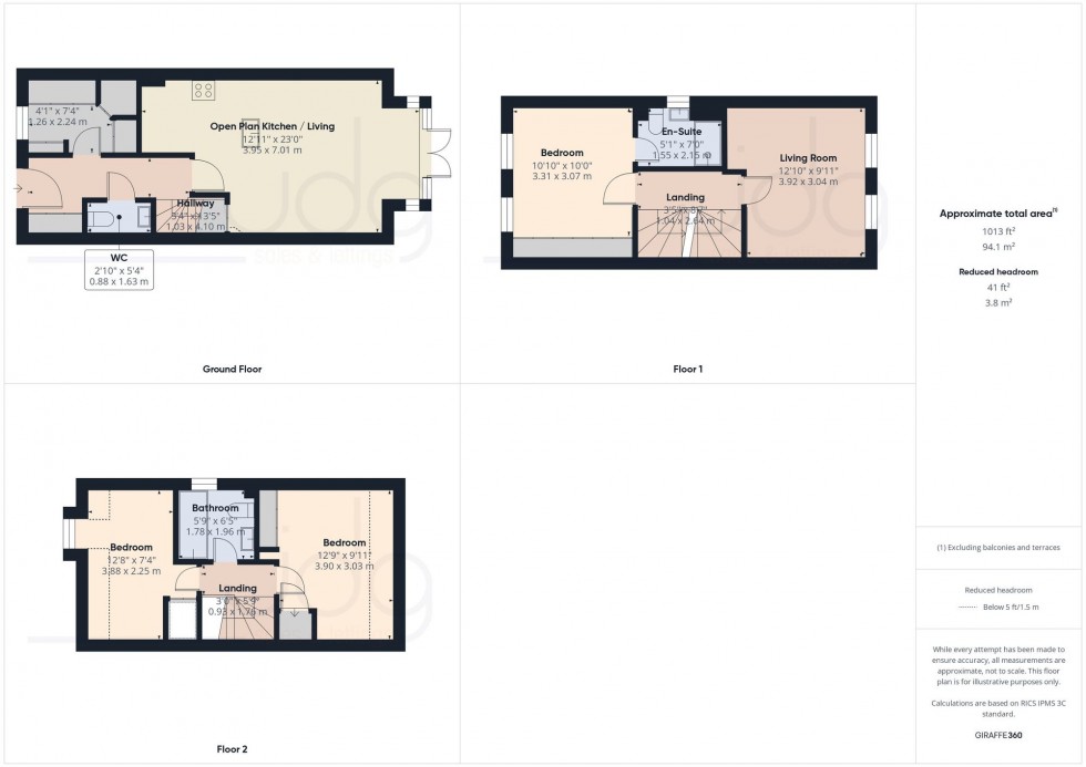 Floorplan for New Quay Road, Lancaster, LA1