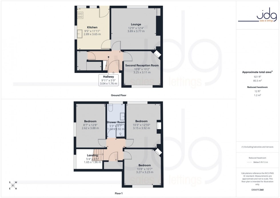 Floorplan for Haig Avenue, Lancaster, LA1