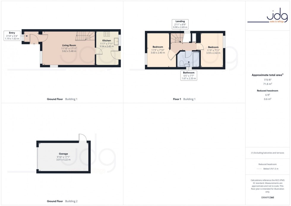 Floorplan for Ellwood Grove, Morecambe, LA3
