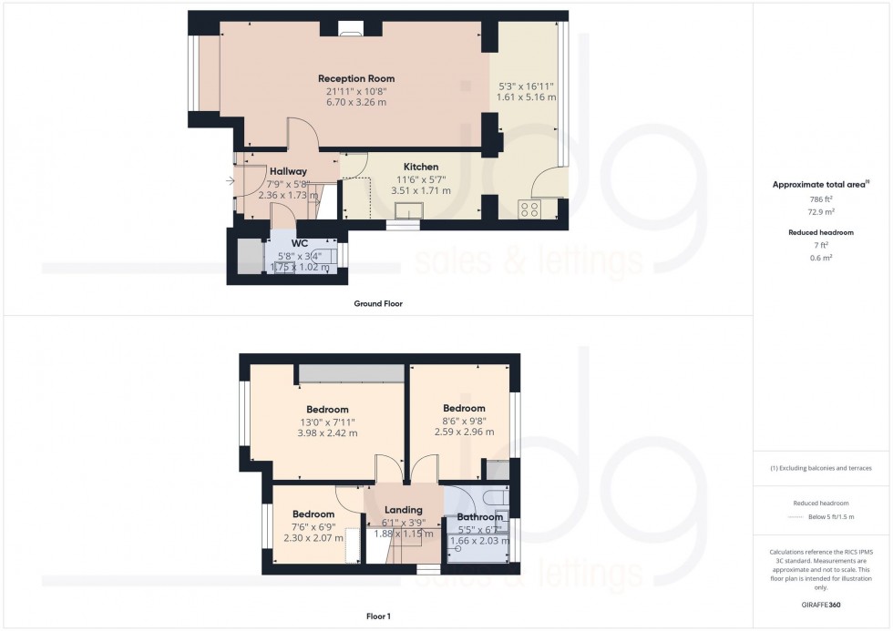 Floorplan for Summersgill Road, Lancaster, LA1
