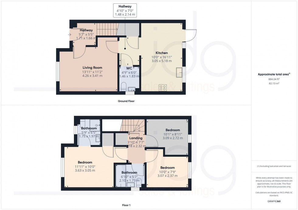 Floorplan for Old Quarry Lane, Lancaster, LA1
