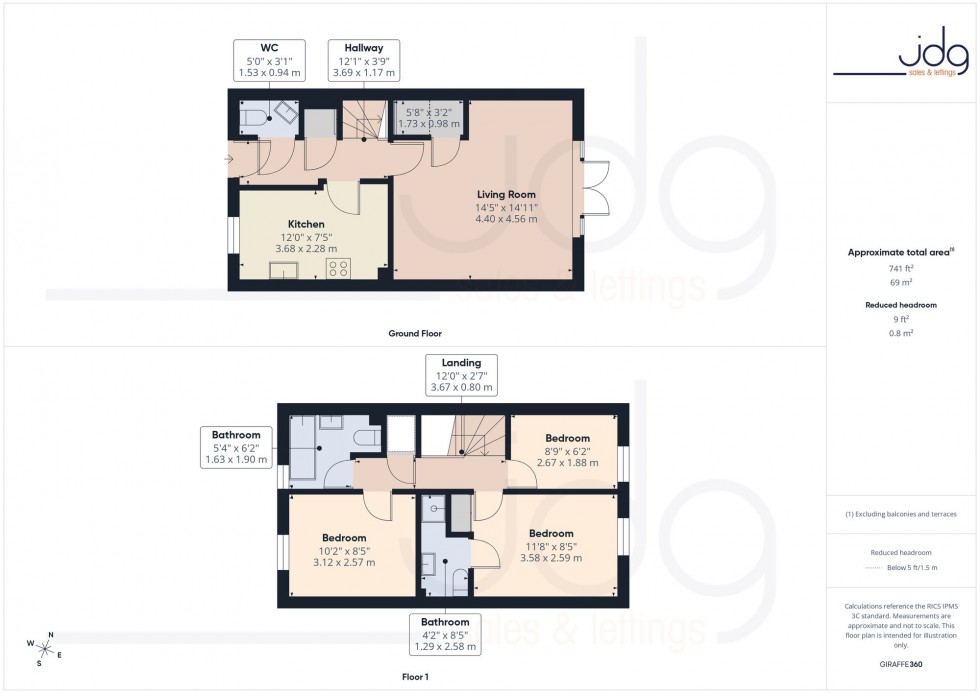 Floorplan for Mariner Way, Lancaster, LA1