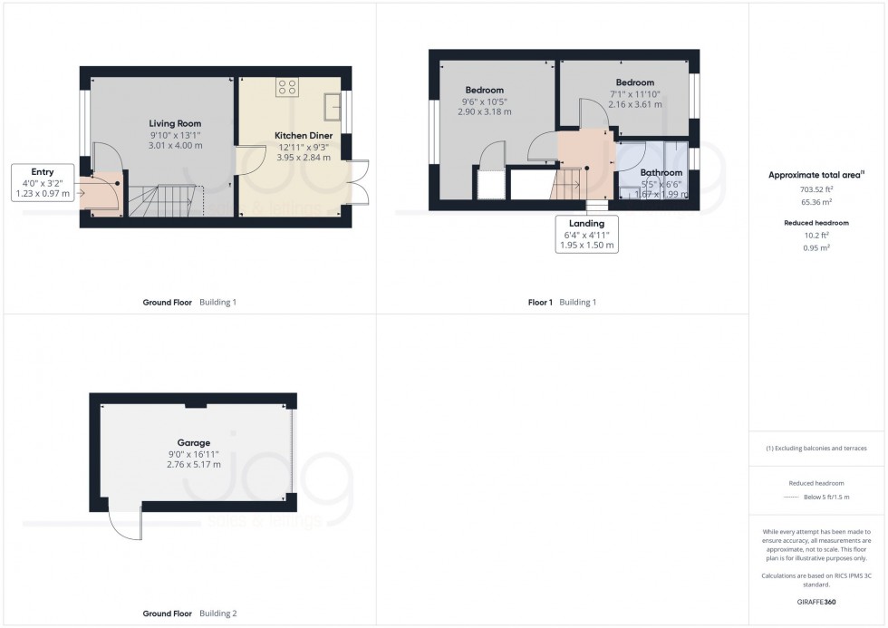 Floorplan for Gressingham Drive, Lancaster, LA1
