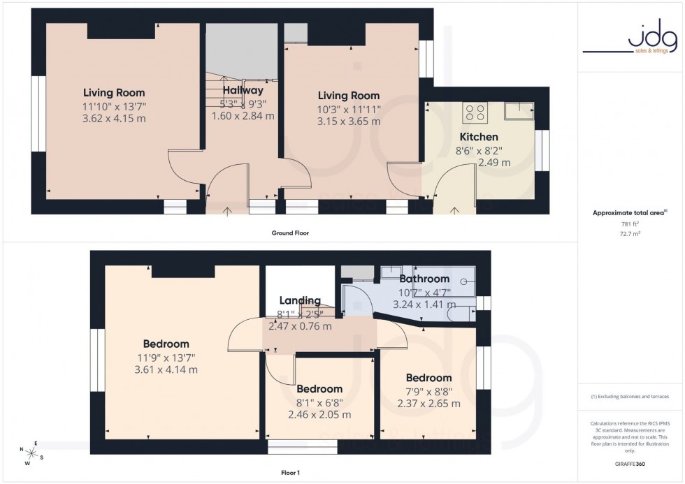 Floorplan for Lordsome Road, Heysham, LA3