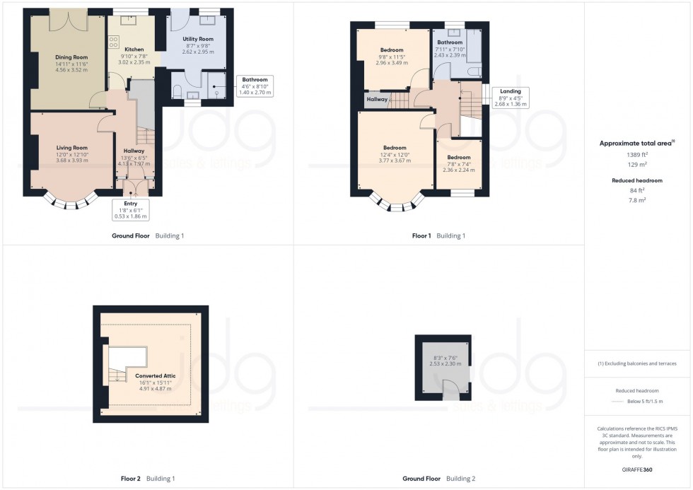 Floorplan for Cork Road, Lancaster, LA1