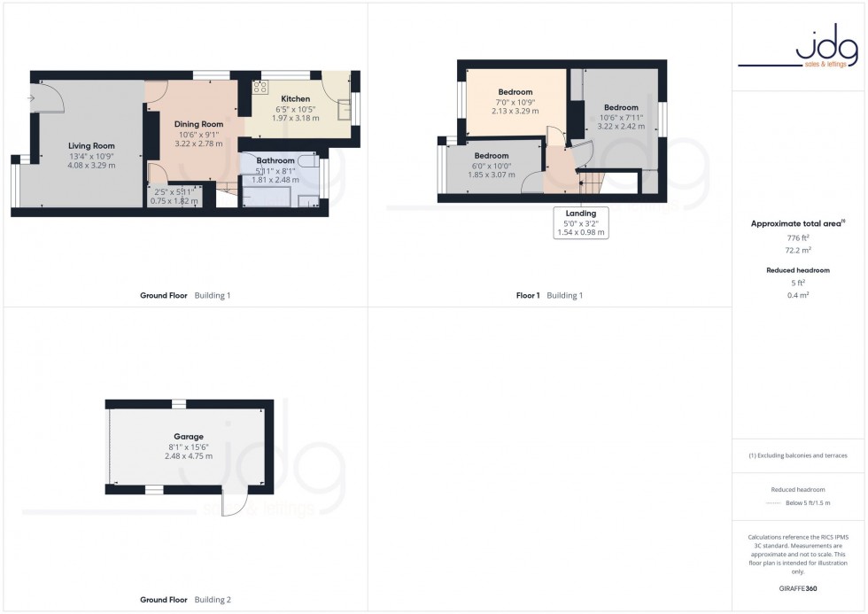 Floorplan for Ashford Road, Lancaster, LA1