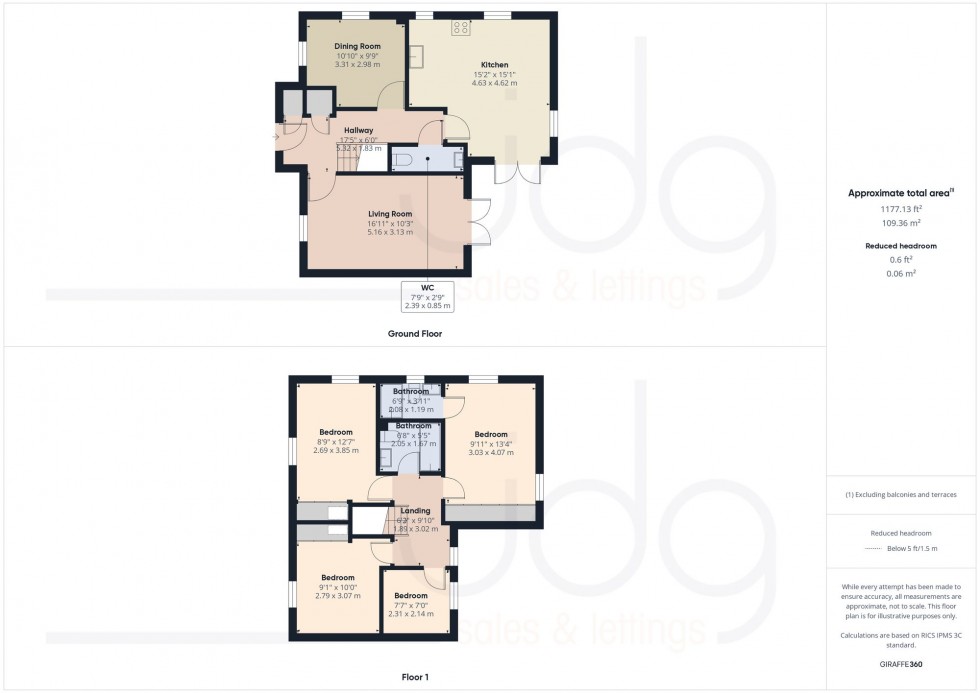 Floorplan for Cotton Square, Lancaster, LA1