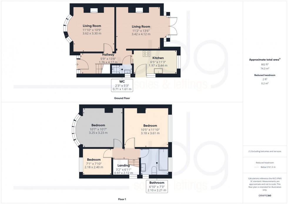 Floorplan for Barley Cop Lane, Lancaster, LA1