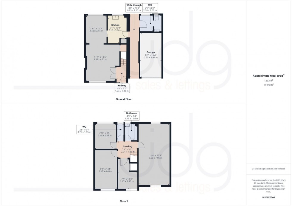 Floorplan for Westbourne Road, Lancaster, LA1