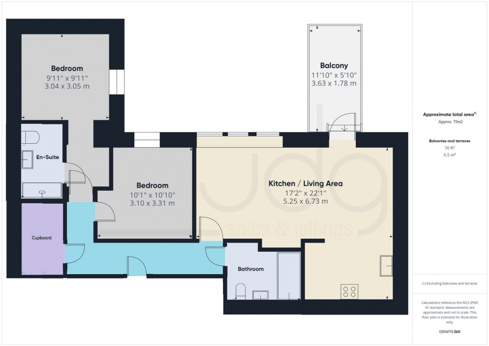 Floorplan for Kershaw Drive, The Residence Kershaw Drive, LA1