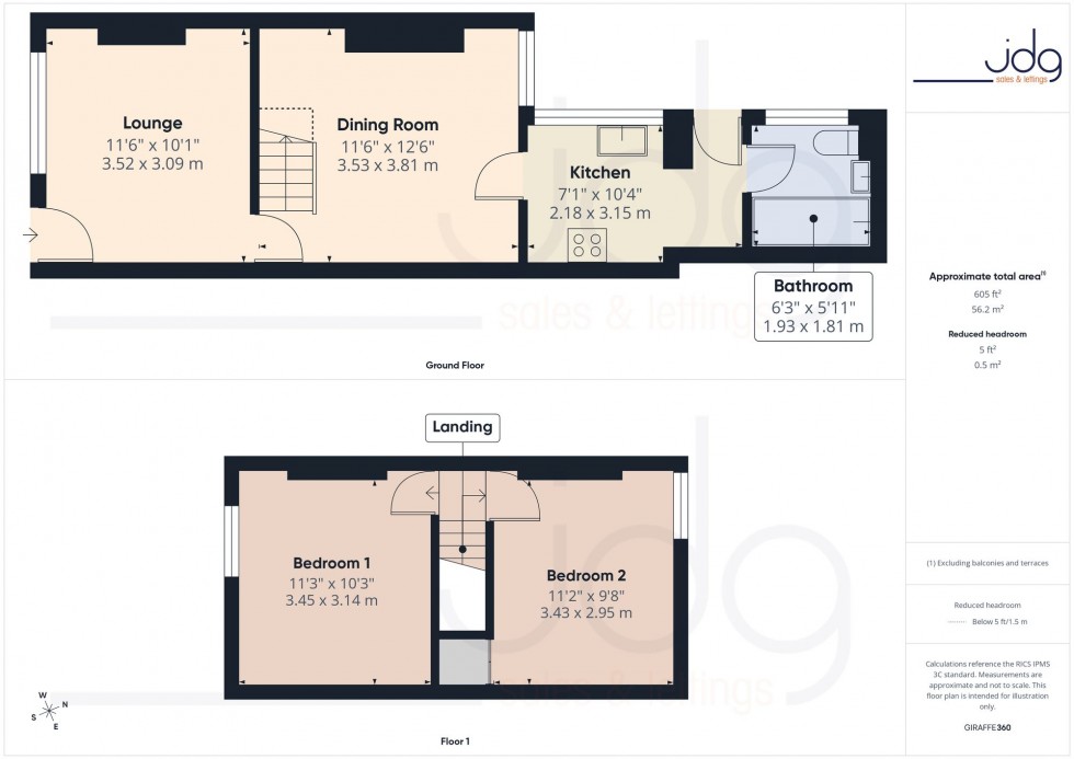 Floorplan for Graham Street, Lancaster, LA1