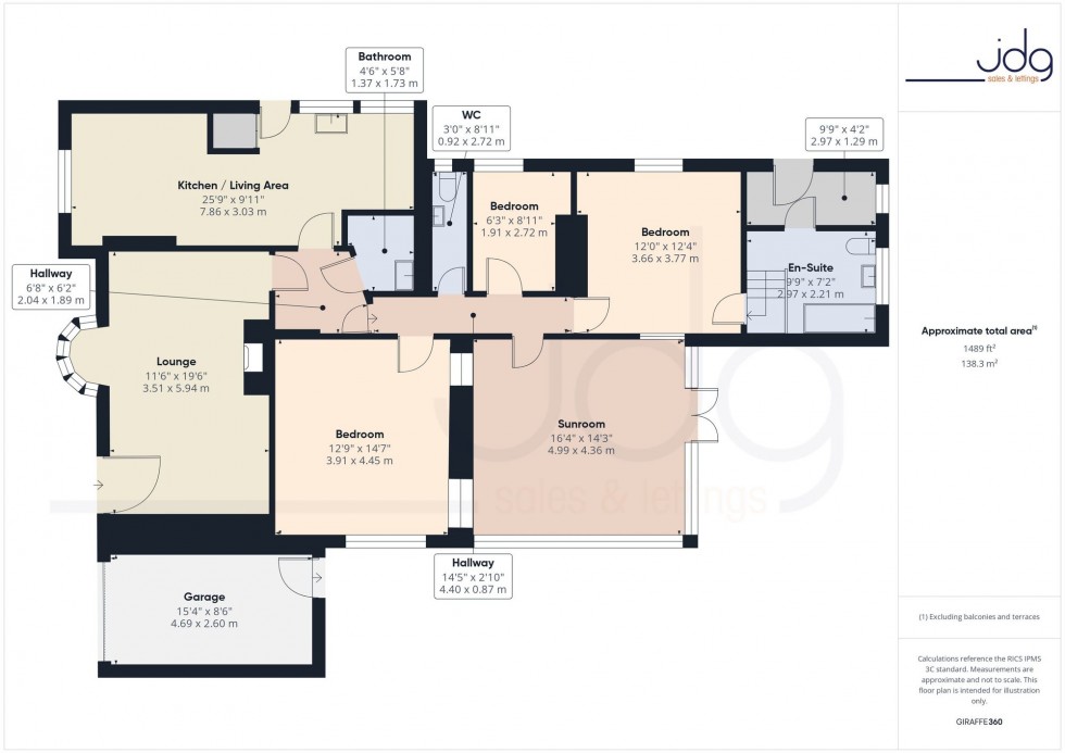 Floorplan for Station Road, Caton, LA2