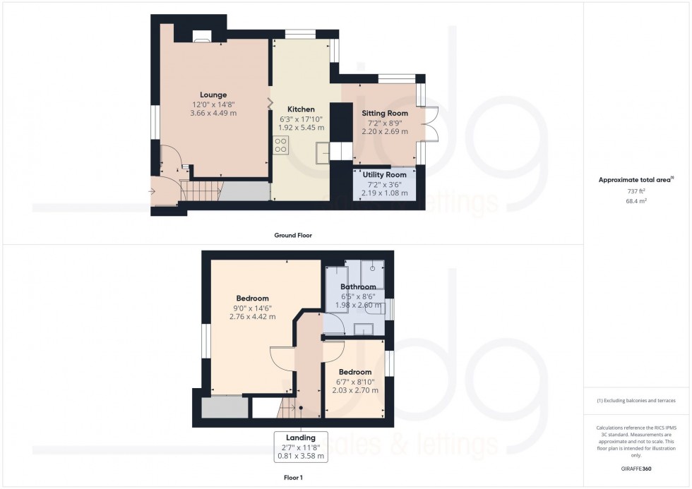 Floorplan for Main Street, Overton, LA3