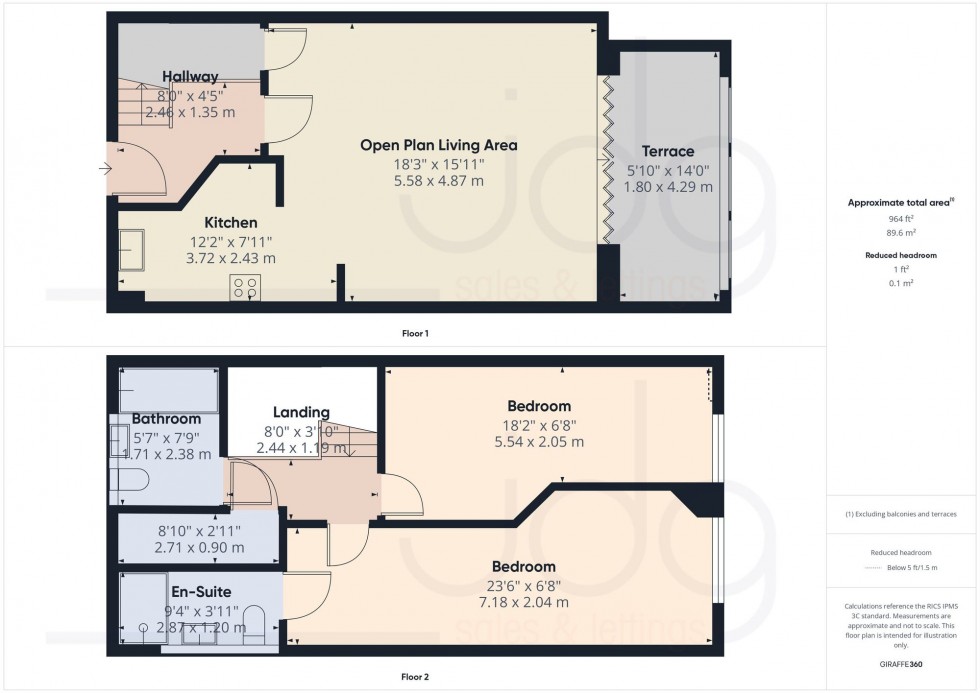 Floorplan for Kershaw Drive, The Residence Kershaw Drive, LA1