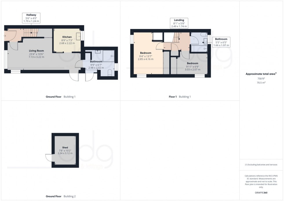 Floorplan for Cumberland View Close, Heysham, LA3