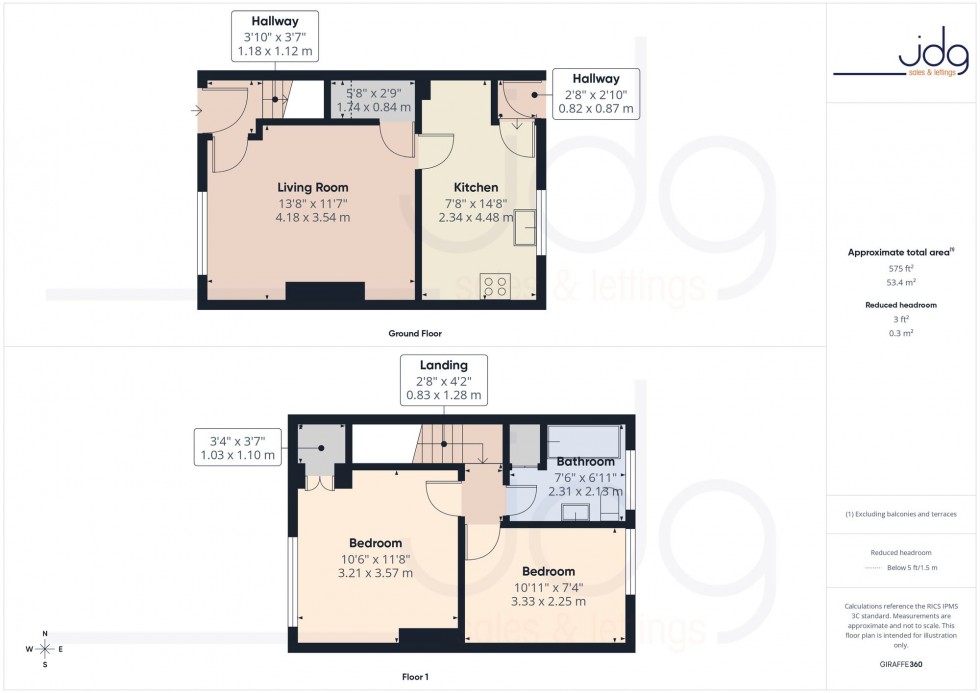 Floorplan for Dorrington Road, Lancaster, LA1