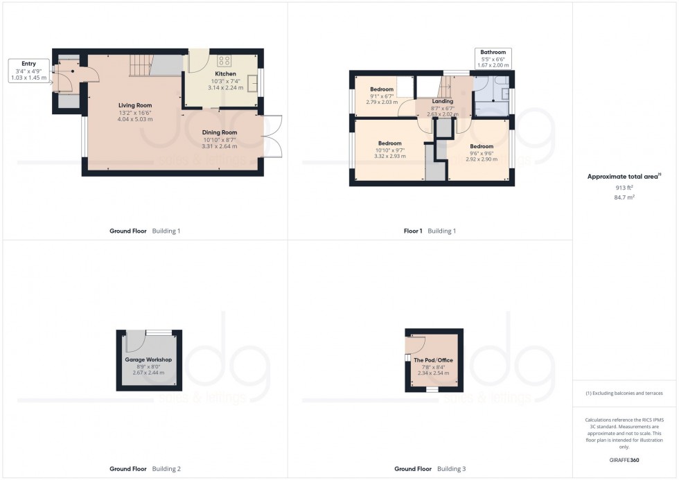 Floorplan for Shireshead Crescent, Lancaster, LA1