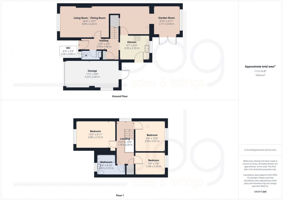 Floorplan for Truman Avenue, Lancaster, LA1